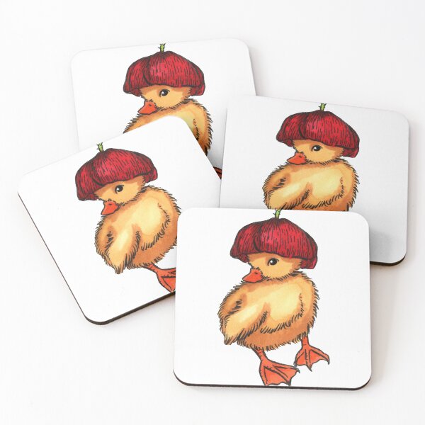 Item preview, Duckling with flower hat designed and sold by -Senaar-.