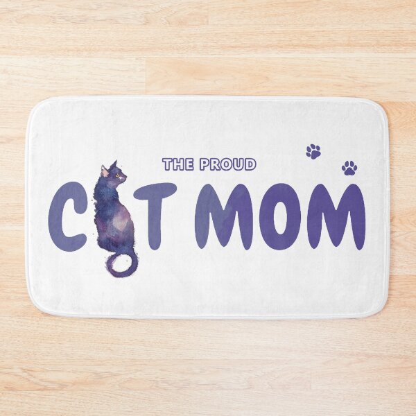 Item preview, The Proud Cat Mom | Watercolor designed and sold by Leiratorii.