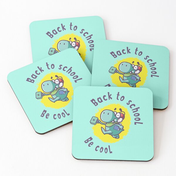 Item preview, Dinosaur back to school be cool - dark designed and sold by Kidzz.