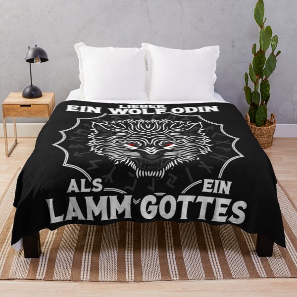 Artikelvorschau, Wikinger T-ShirtWikinger Nordische Mythologie Odin Wolf Shirt entworfen und verkauft von OrborneAlice96.