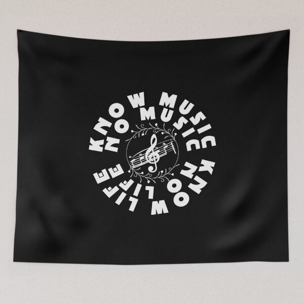 Item preview, No Music No Life - Know Music Know Life designed and sold by CyberArt Designers.