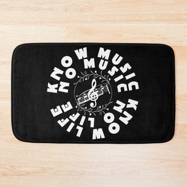 Item preview, No Music No Life - Know Music Know Life designed and sold by CyberArt Designers.