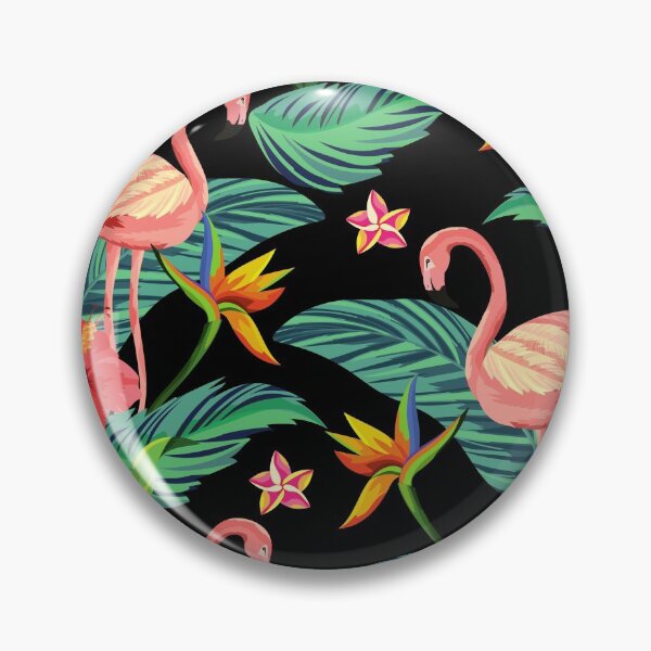 Item preview, Flamingo and Flowers designed and sold by yousseftalat2.