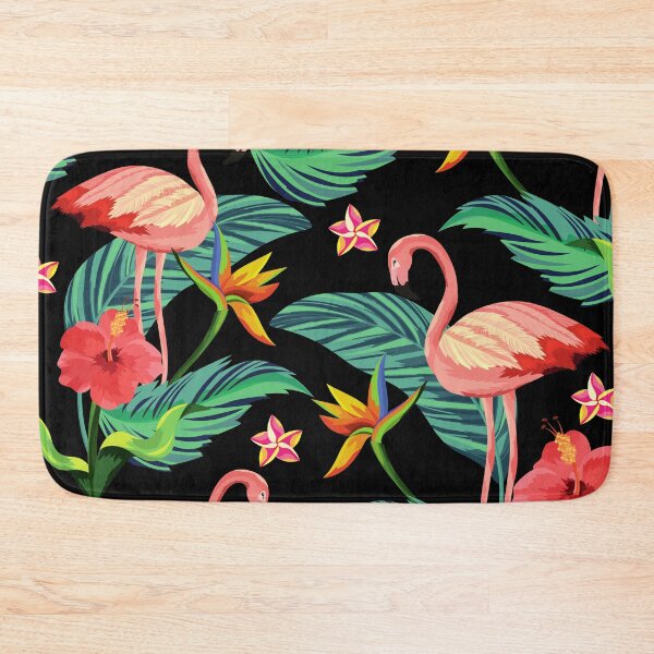 Item preview, Flamingo and Flowers designed and sold by yousseftalat2.