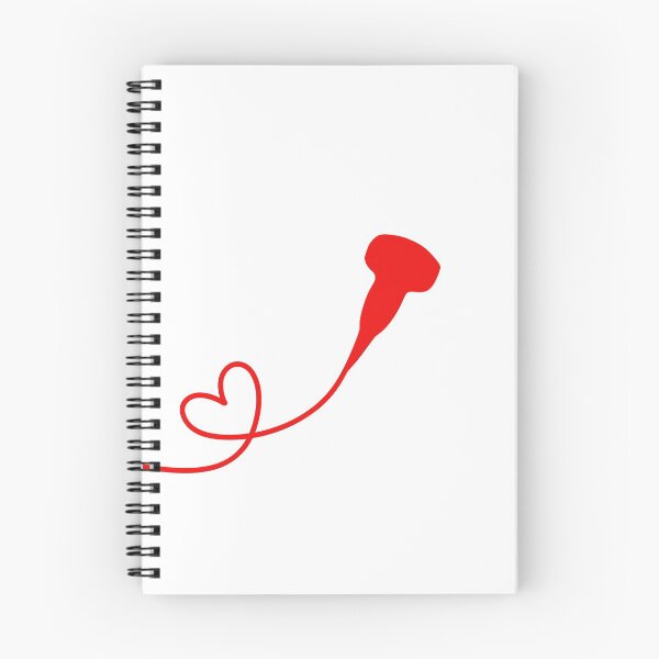 Item preview, Ultrasound /Sonographer probe heart loop designed and sold by designbyliz.