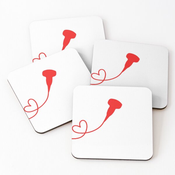 Item preview, Ultrasound /Sonographer probe heart loop designed and sold by designbyliz.