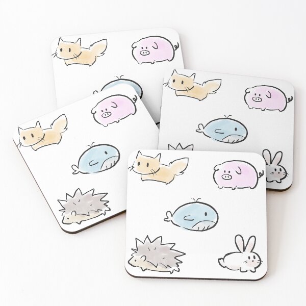 Item preview, Cute animal set 1 designed and sold by domainhaxy.
