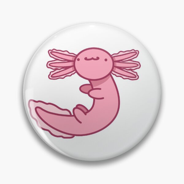 Artikelvorschau, rosa Axolotl entworfen und verkauft von Fruit-Basket.