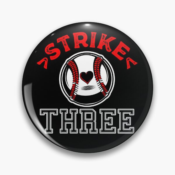 Item preview, Strike Three - Baseball Lovers (Dark) designed and sold by the-krisney-way.
