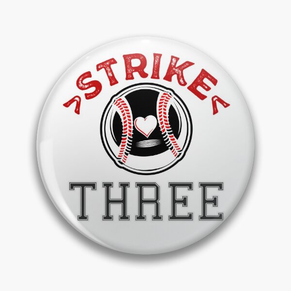 Item preview, Strike Three - Baseball Lovers (Light) designed and sold by the-krisney-way.