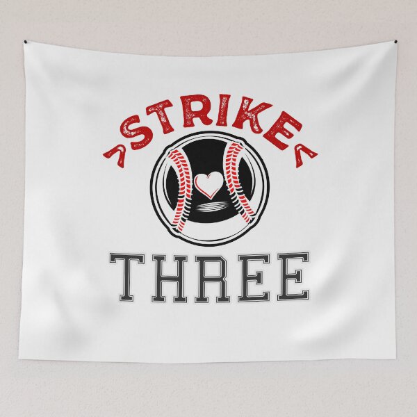 Item preview, Strike Three - Baseball Lovers (Light) designed and sold by the-krisney-way.