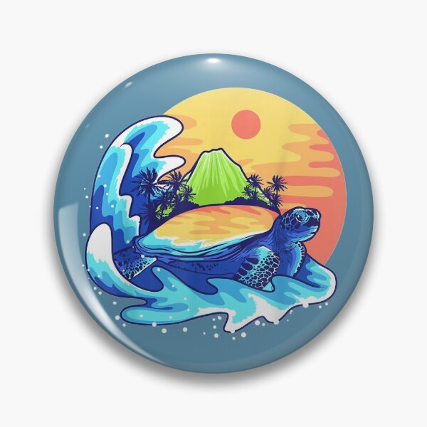 Item preview, Turtle Sunset Ocean Beach  designed and sold by KingPower.