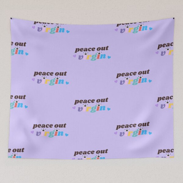 Item preview, Peace out virgin designed and sold by babibluegarage.