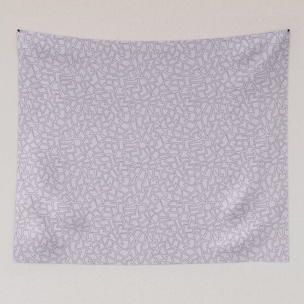 Item preview, Lavendar Shapes designed and sold by maddidoodles.