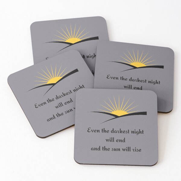 Item preview, Even the Darkest Night Will End and the Sun Will Rise designed and sold by bittes.