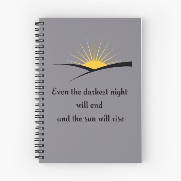 Item preview, Even the Darkest Night Will End and the Sun Will Rise designed and sold by bittes.