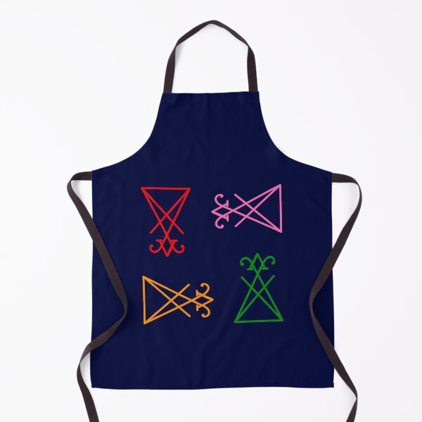 Item preview, Colorful Lucifer Sigil Pattern designed and sold by AlasAHintStudio.
