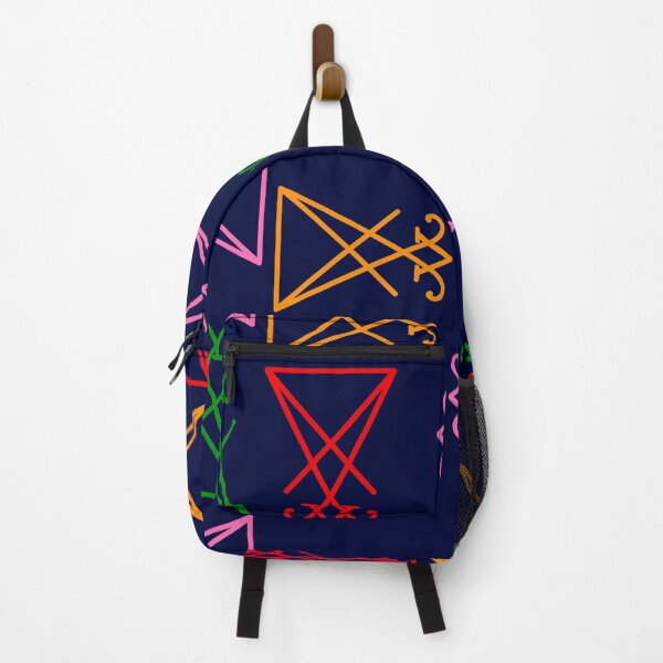 Item preview, Colorful Lucifer Sigil Pattern designed and sold by AlasAHintStudio.