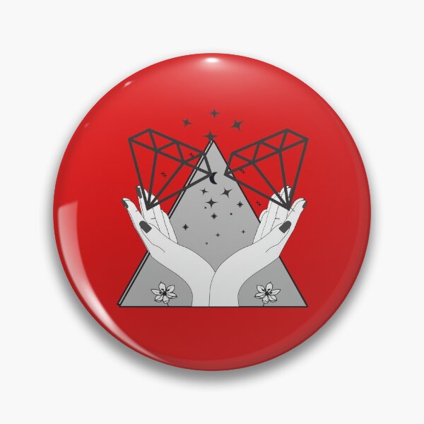 Item preview, to the moon diamond hands shirt designed and sold by Cheeky Popp.