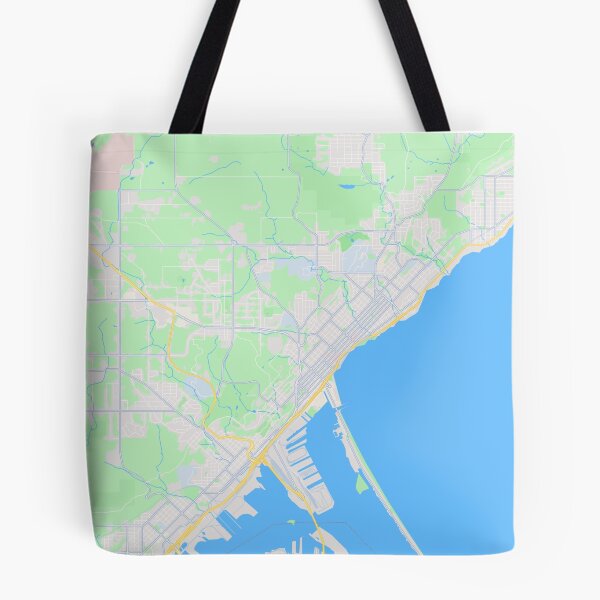 Item preview, Duluth Minnesota City Map designed and sold by ZiesMerch.