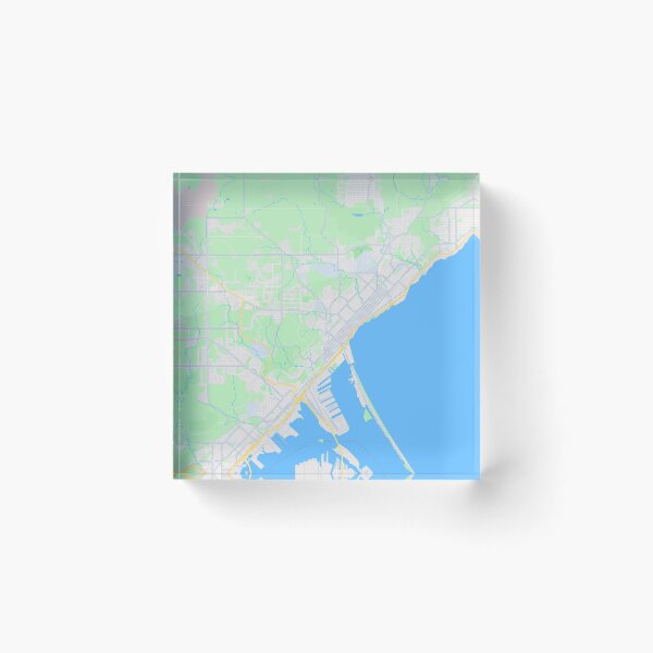 Item preview, Duluth Minnesota City Map designed and sold by ZiesMerch.