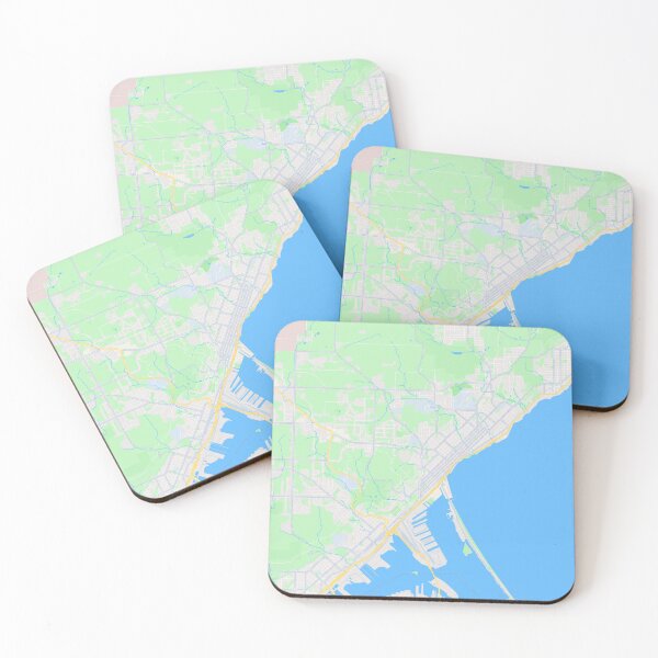 Item preview, Duluth Minnesota City Map designed and sold by ZiesMerch.