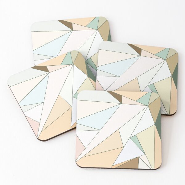 Item preview, Shattered Geometric Neutrals designed and sold by PlumKind.