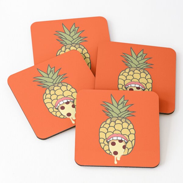 Item preview, Pineapple Pizza Tongue Lips - Funny Food designed and sold by ViewerEqualsPhoton.