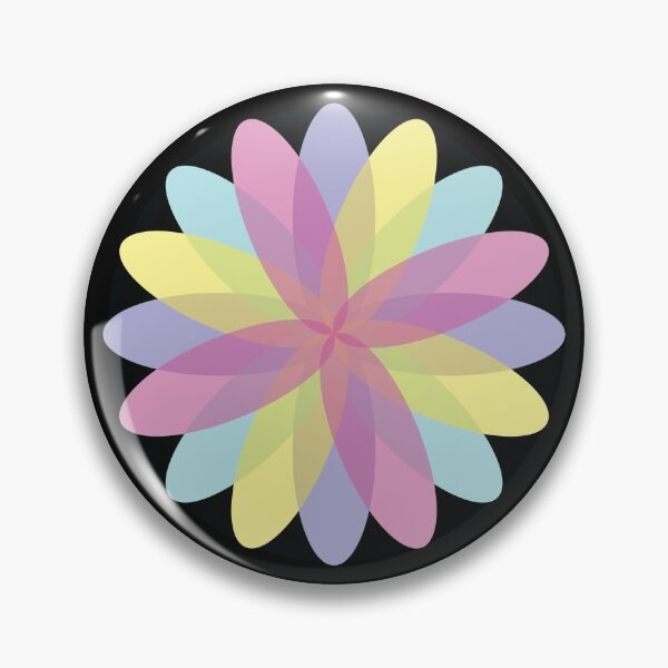 Item preview, Colorful Geometric Flower Design designed and sold by tomjstone.