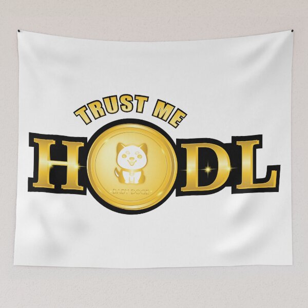 Item preview, Baby doge coin crypto currency hodler, doge coin designed and sold by ZieProject.