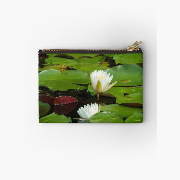 Item preview, White Water Lillies Among Giant Lilly Pads designed and sold by KbytesOfJax Outdoor and Nature.