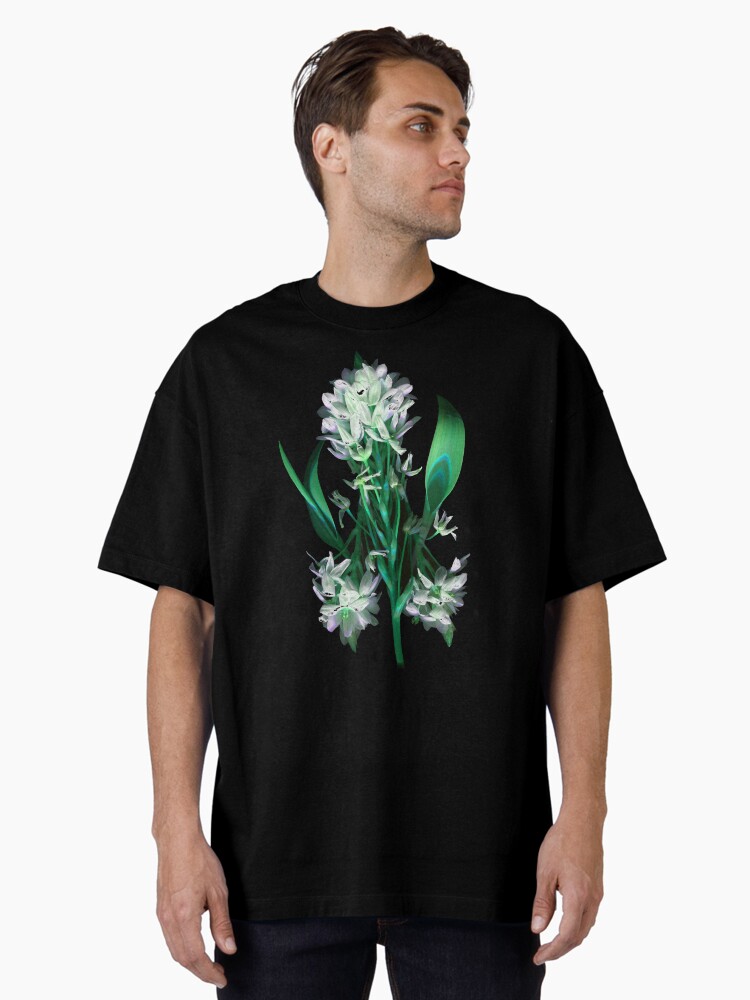 Thumbnail 2 of 7, Oversized T-Shirt, Star of Bethlehem 2 Dark Floral designed and sold by LindasPhotoArt.