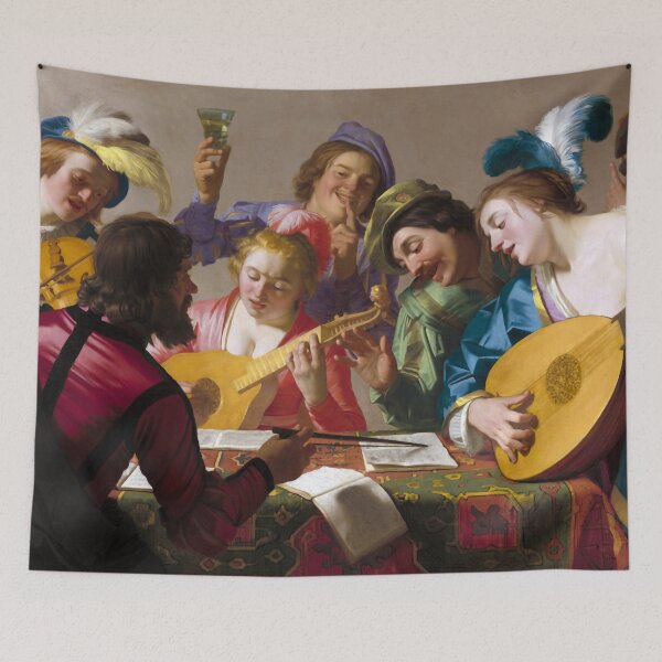 Item preview, The Concert by Gerard van Honthorst designed and sold by academic-art.