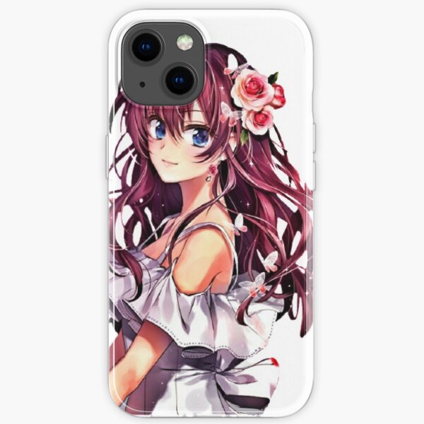 Aesthetic anime girl  iPhone Soft Case