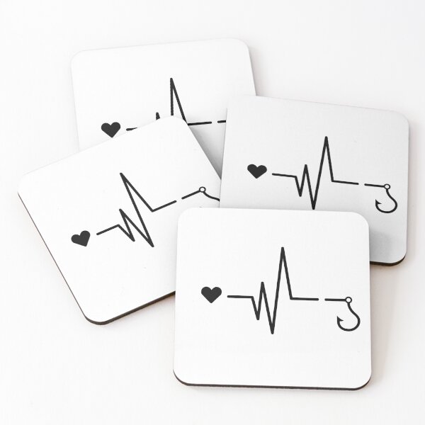 Item preview, Fishing hook heartbeat designed and sold by mksjr.