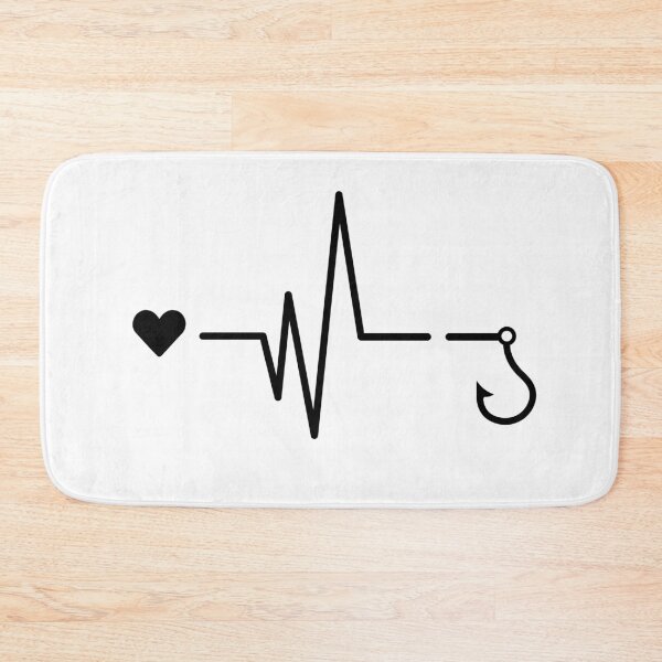 Item preview, Fishing hook heartbeat designed and sold by mksjr.