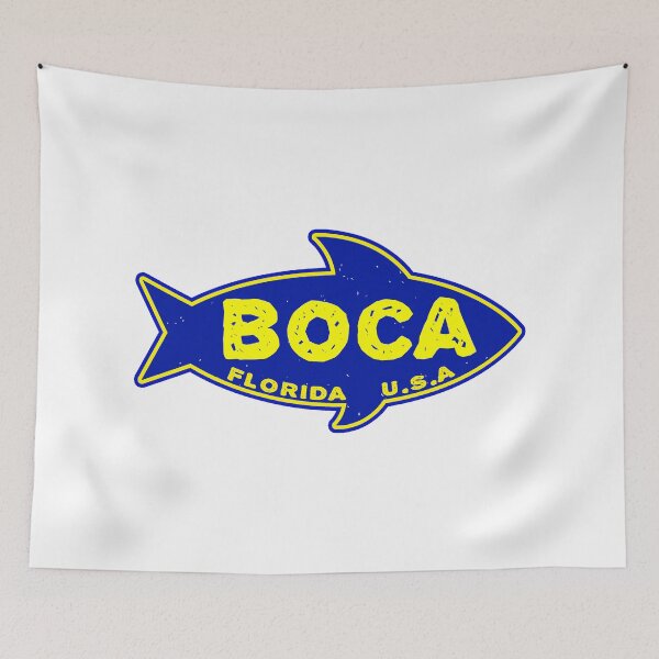 Item preview, Boca Raton Florida Deep Sea Fish Boat Tuna designed and sold by DESTINATIONS DECAL.