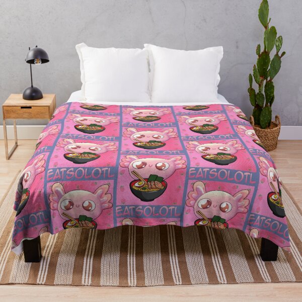 Item preview, Cute Baby Axolotl Eatsolotl - Funny Kawaii Anime Axolostl Ramen Soup Nodles Vintage  designed and sold by PatternFariss.