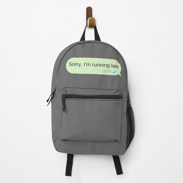 Item preview, Sorry, Im running late text message designed and sold by choceclairs.