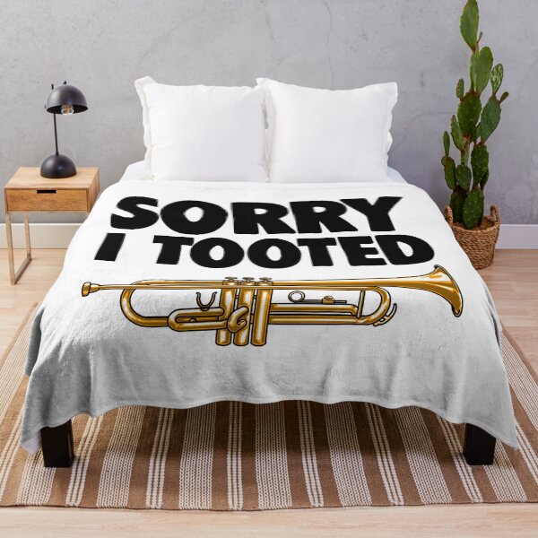 Item preview, Sorry I Tooted Trumpet designed and sold by Bendthetrend.