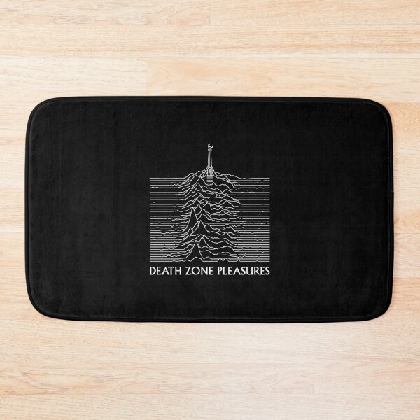 Item preview, Death Zone Pleasures (light on dark) designed and sold by badgewolf.