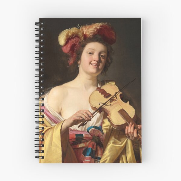 Item preview, The Violin Player by Gerard van Honthorst designed and sold by academic-art.