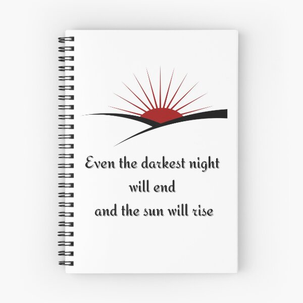 Item preview, Even the Darkest Night Will End and the Sun Will Rise designed and sold by bittes.