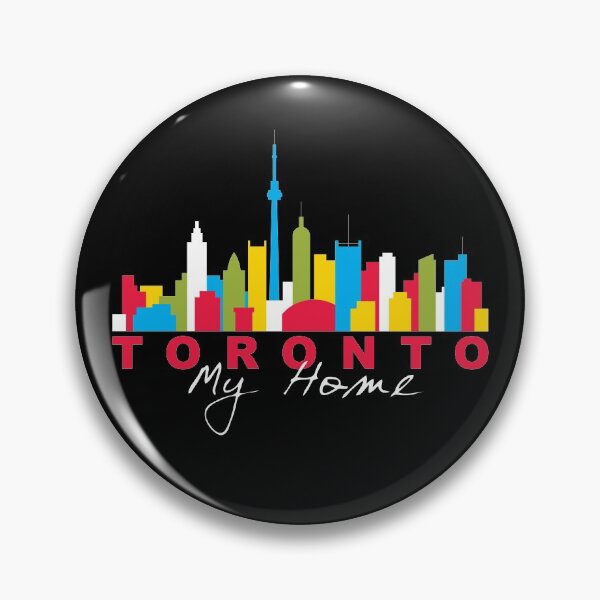 Item preview, I Love Toronto My Home Colorful City Skyline Design - wht designed and sold by Hurriyyatee.