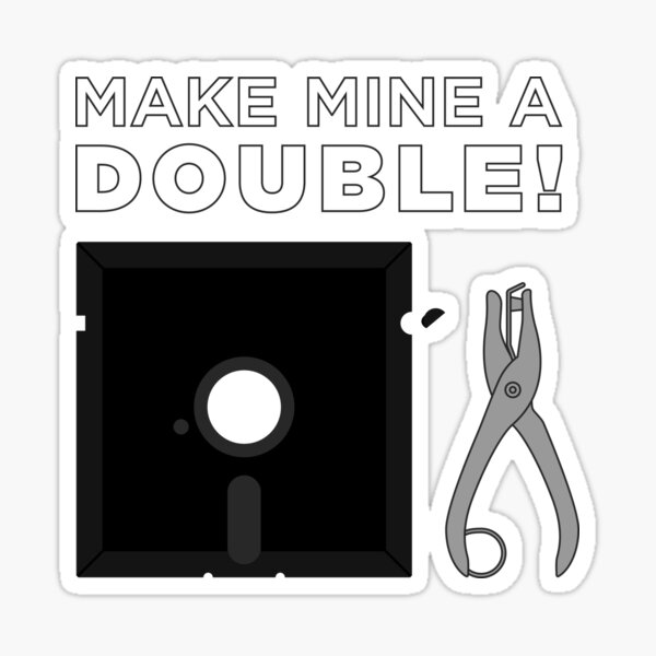 Item preview, Floppy Disk and Hole Punch designed and sold by sirkleck.