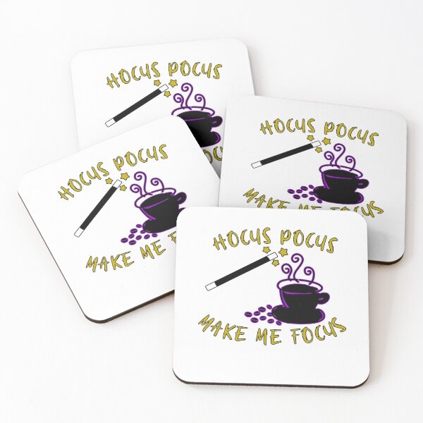 Item preview, Hocus pocus make me focus magic coffee wizard designed and sold by Captain-Jackson.