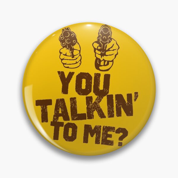 Aperçu de l'œuvre Travis Bickle - Tu me parles Citation créée et vendue par Meta Cortex.