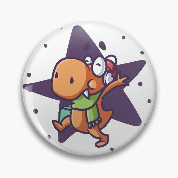 Item preview, Hello school baby dinosaur - dark designed and sold by Kidzz.