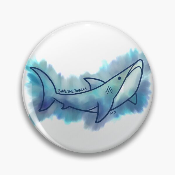 Item preview, SAVE THE SHARKS designed and sold by MantaDesigns.