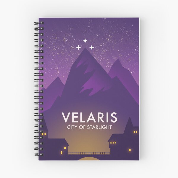 Item preview, Velaris Night Court ACOTAR designed and sold by BookishArtshop.